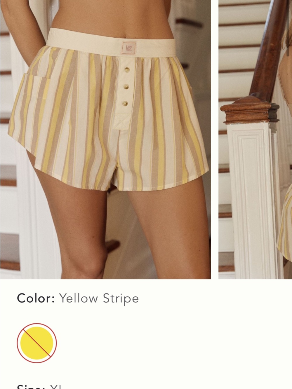 Lyrebird Cotton NWT boxer shorts XL